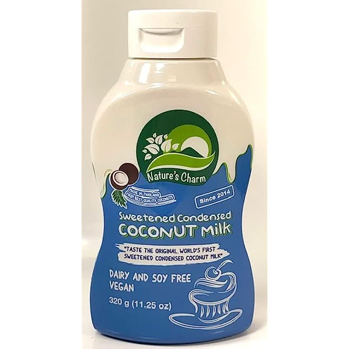 Squeezy Bottle Nature's Charm Sweetened Condensed Coconut Milk Vegan
