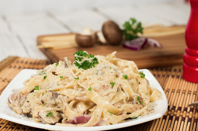 Recipe Ideas: Vegan Fettuccine Carbonara