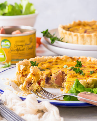 Recipe Ideas: Jackfruit Confit Quiche