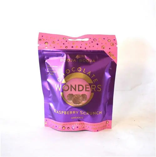Booja Booja Raspberry Scrunch Chocolate Wonders, 65g – Vegan Perfection ...
