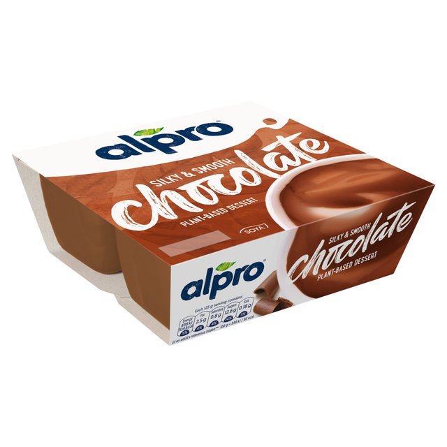 Alpro Chocolate Soya Dessert Cups – Vegan Perfection Retail