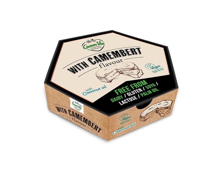 Green Vie Camembert Style Cheese 200g Vegan Perfection Retail