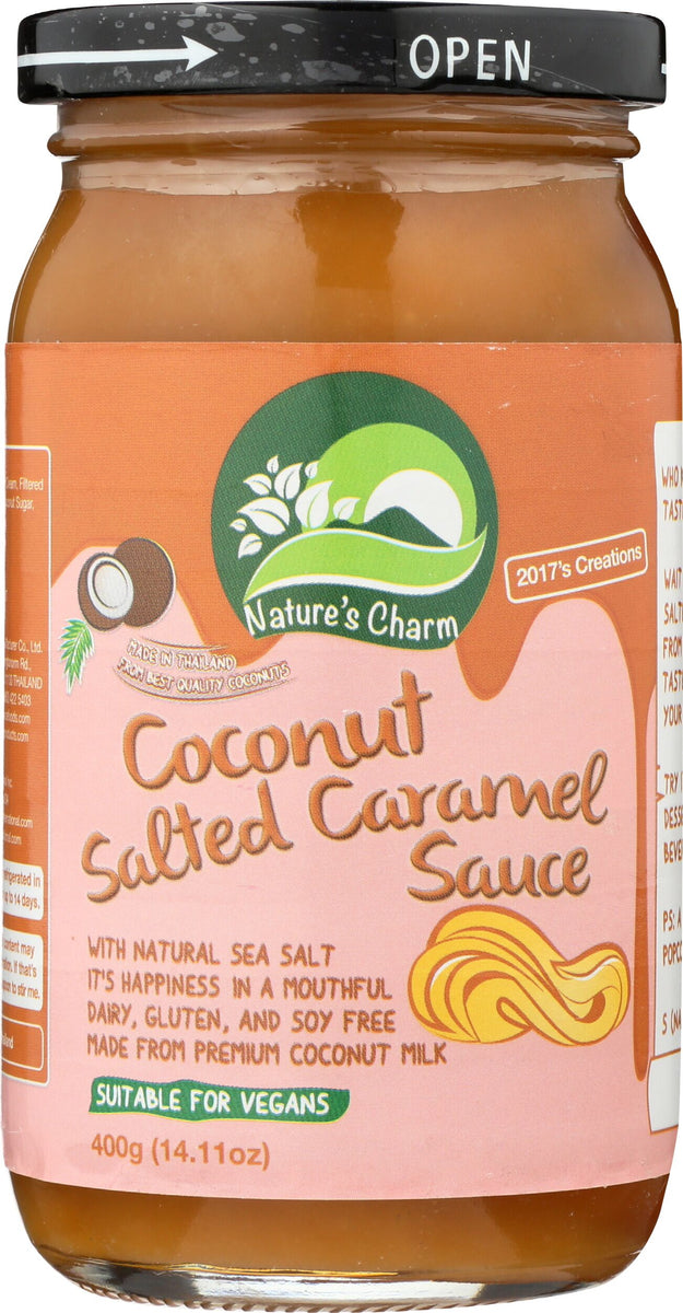 Coconut Salted Caramel Sauce Vegan Perfection Retail