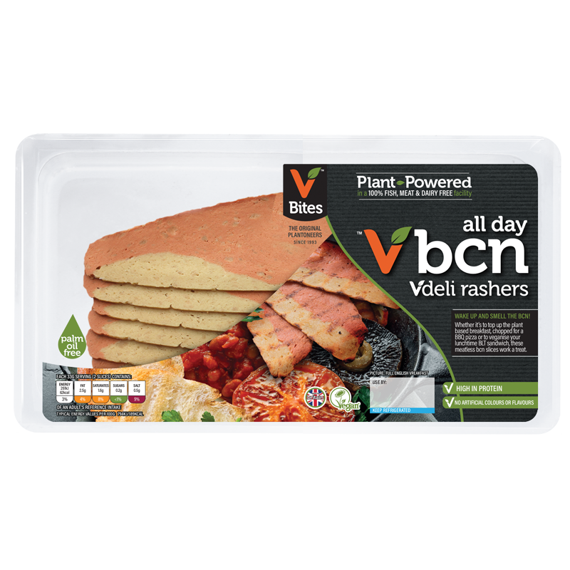 Cheatin' Streaky Bacon-style Rashers BULK 500g pack – Vegan Perfection ...